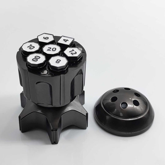 RocketDice – EDC Fidget Toy Rotating Metal Dice Set