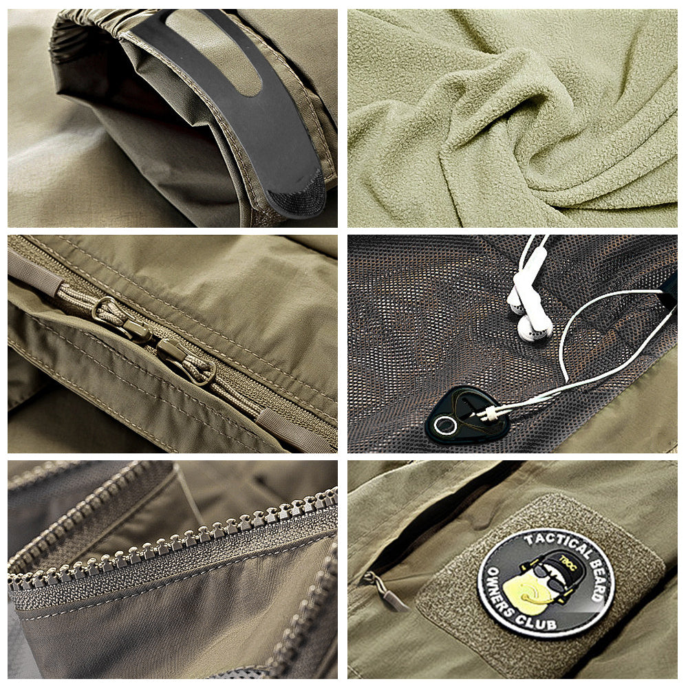 Archon – Waterproof Fleece-Lined Tactical Jacket For Winter & Outdoor Missions