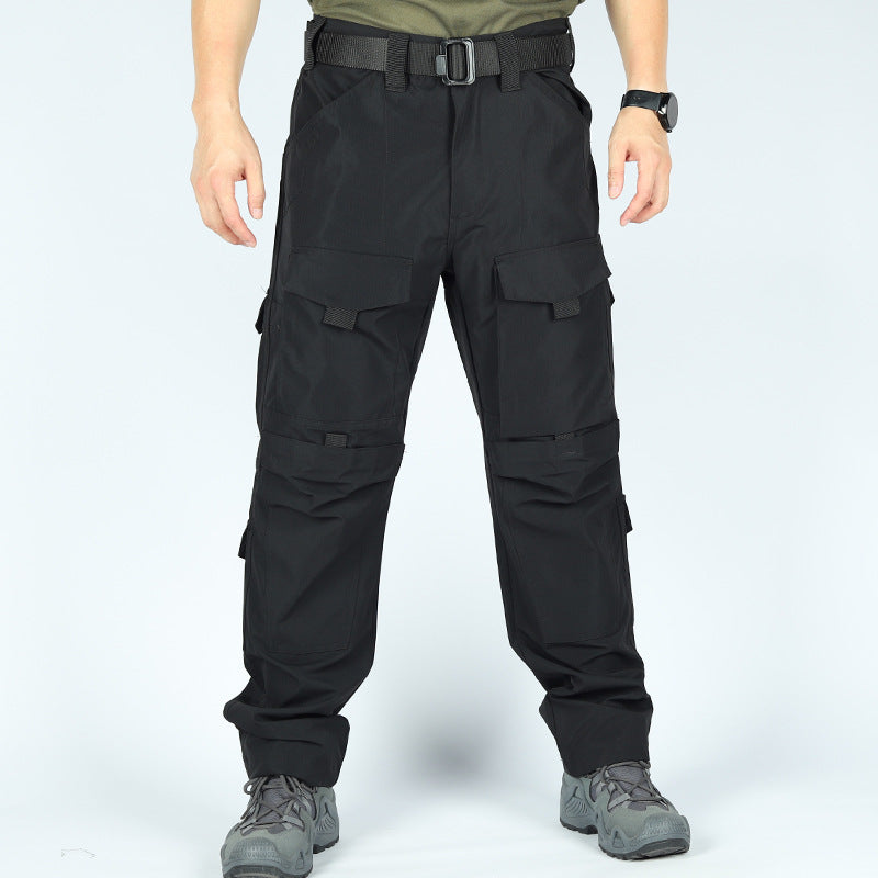 FlexShell - Stretch Waterproof Tactical Cargo Pants Multi-Pocket, Breathable, Outdoor Spring/Fall Combat Pants