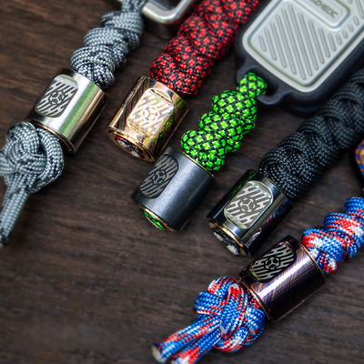 SpinCore-Titanium Fidget Pendant – Precision Spinner, EDC Necklace & Stress Reliever