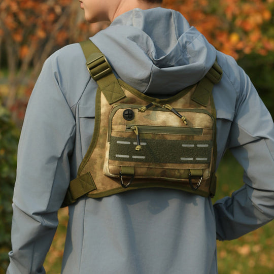 RigRunner – Tactical Chest Vest For Running, Fishing, Photography & EDC