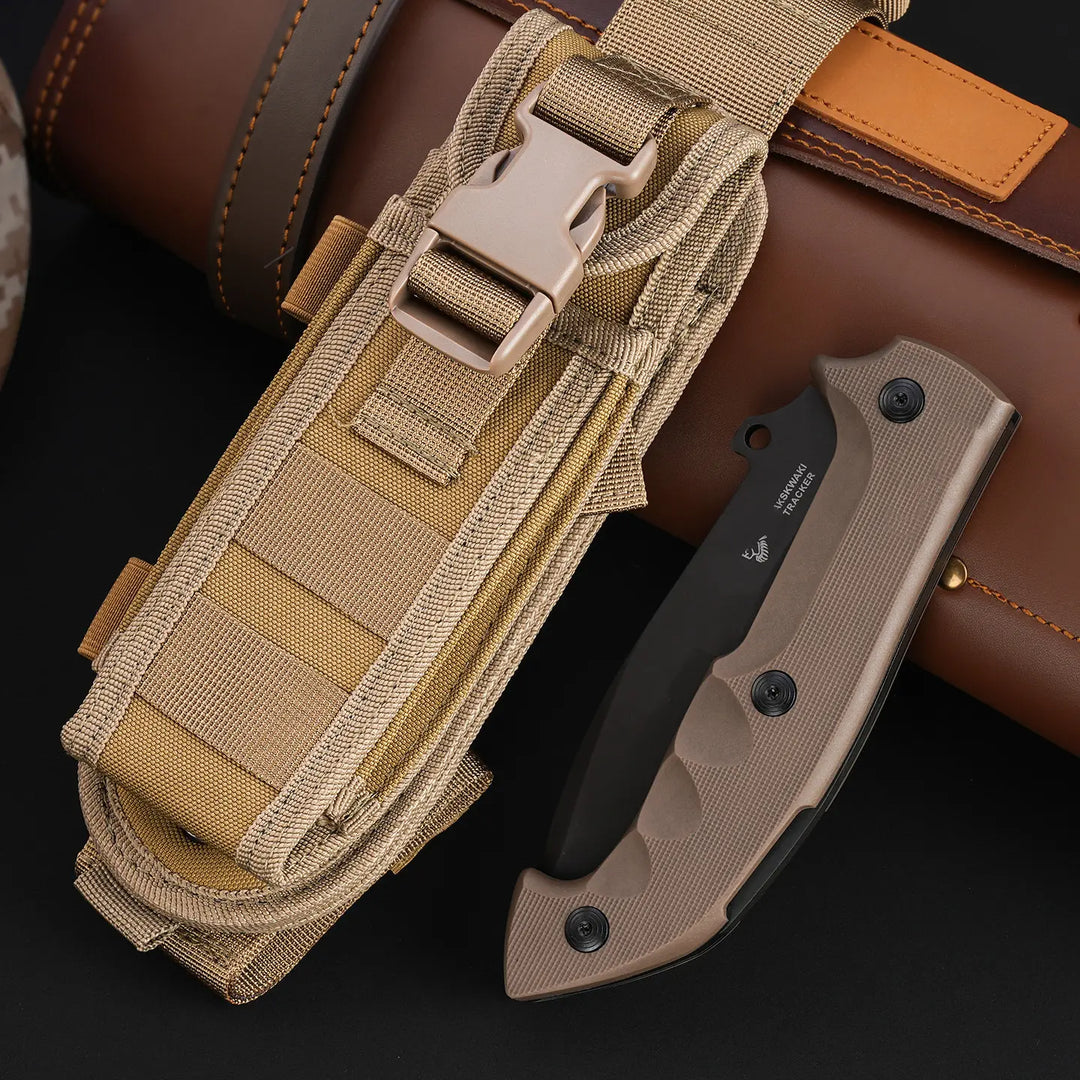 FoxRanger N690 Tactical Folding Knife – Outdoor Survival & Rescue Blade