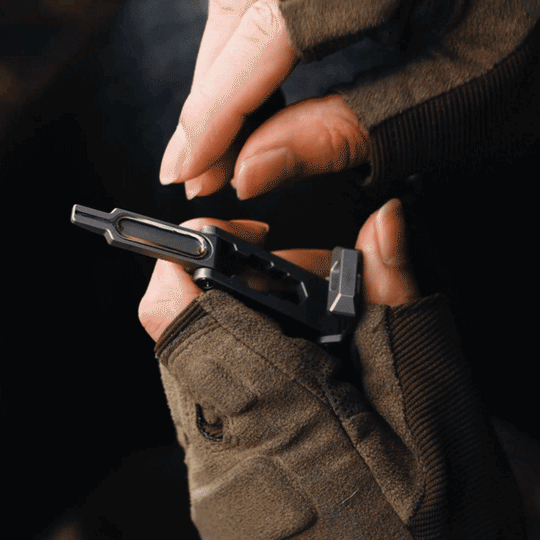 T-REX Stand:12-in-1 Titanium Foldable Phone Stand & EDC Tool