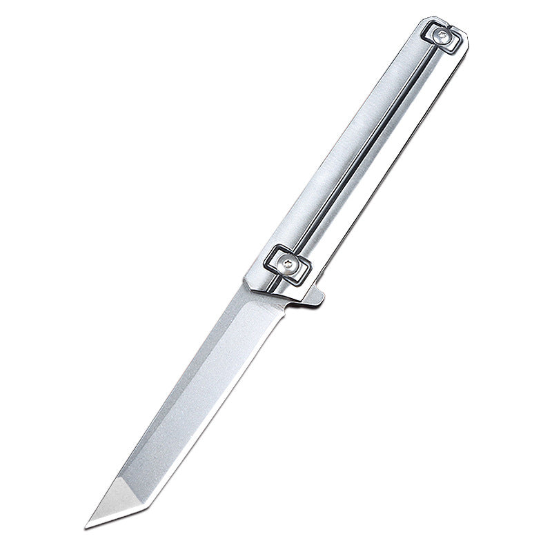 EDC Blade: Mountain-Strong 3CR13 Full-Steel Tactical Knife