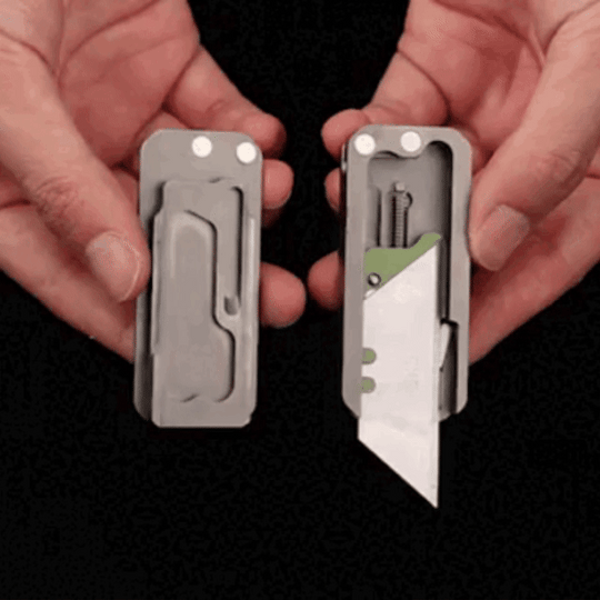 DeckShiv - A Magnetic Fidget Slider Utility Knife