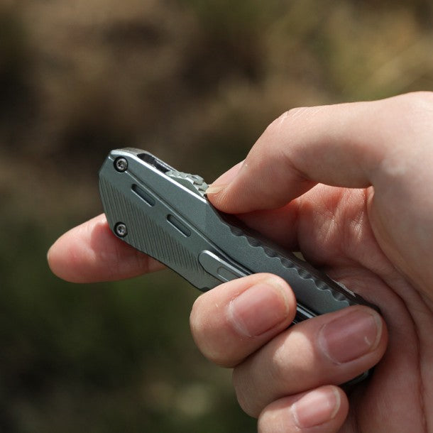 SwiftMamba | Quick-Deploy EDC Utility Knife – CNC Machined Scalpel Folder
