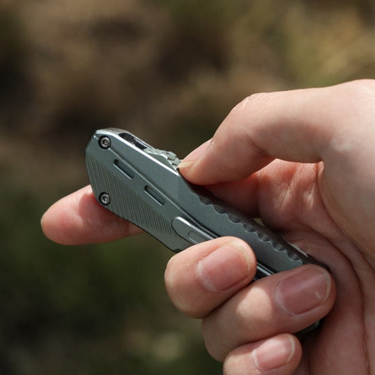 SwiftMamba | Quick-Deploy EDC Utility Knife – CNC Machined Scalpel Folder