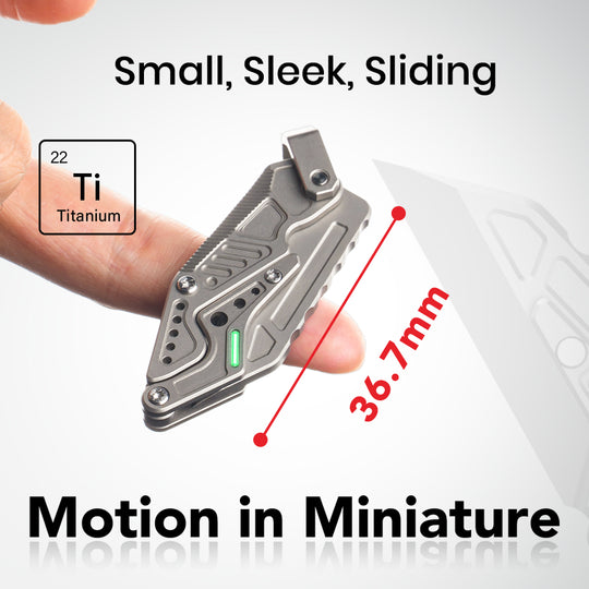 LINKFIN: A Compact Sliding-Link Knife for Everyday Use