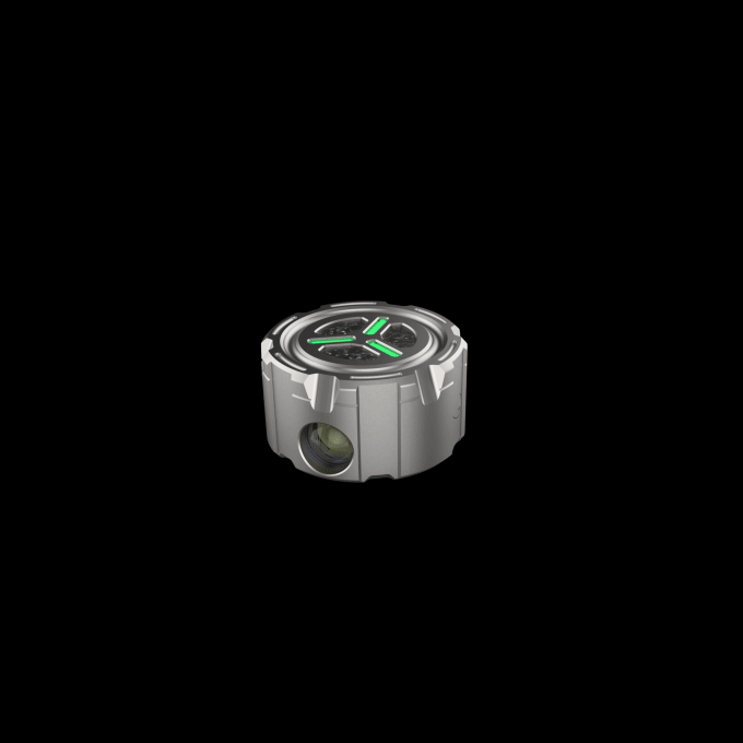 Mag-Dot - Magnetic Titanium Mini EDC Flashlight & Fidget Toy