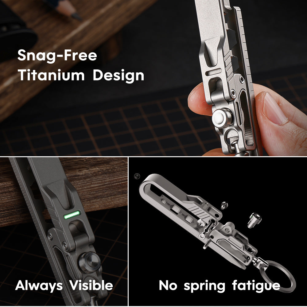 K-Smart X: A Refined Titanium EDC Belt Buckle Toolkit System