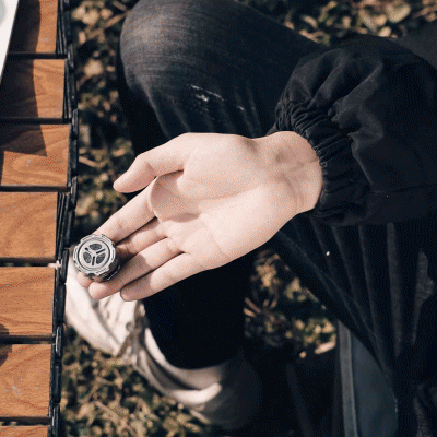 Mag-Dot - Magnetic Titanium Mini EDC Flashlight & Fidget Toy