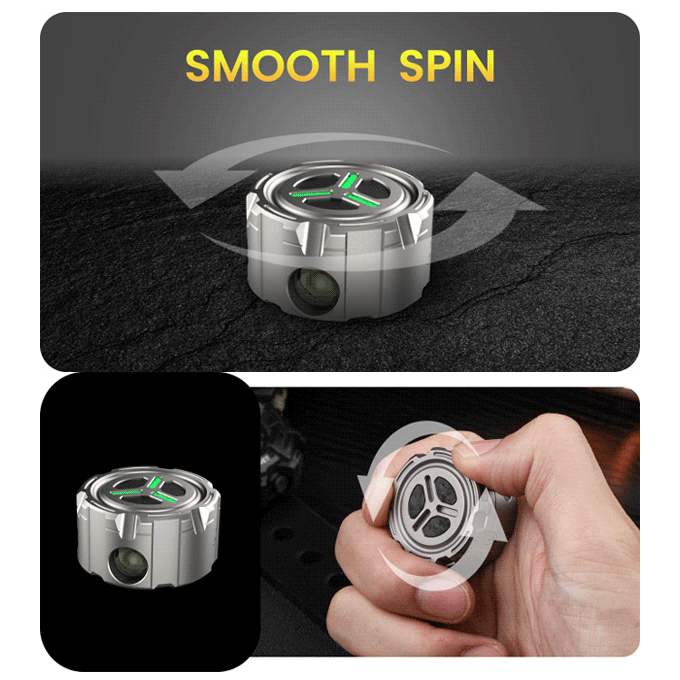 Mag-Dot - Magnetic Titanium Mini EDC Flashlight & Fidget Toy