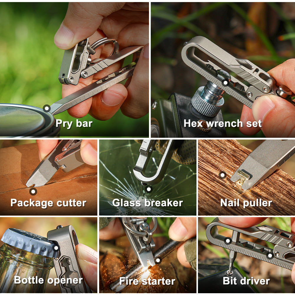 K-Smart X: A Refined Titanium EDC Belt Buckle Toolkit System