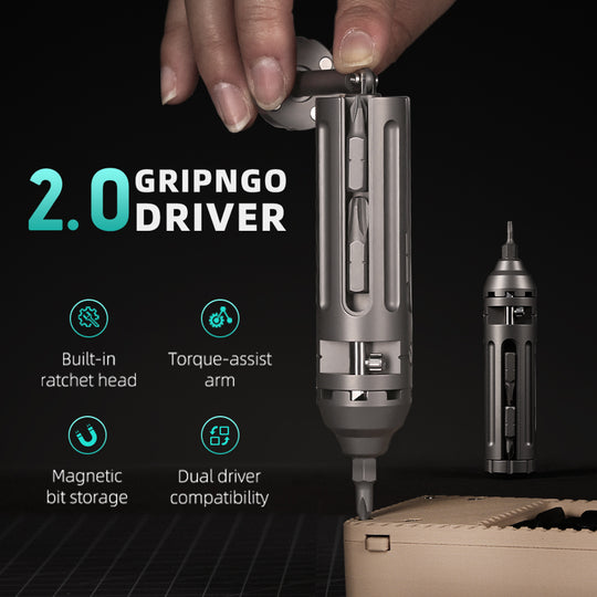 GripNGo 2.0 - Your Everyday Titanium Driver, Reinvented