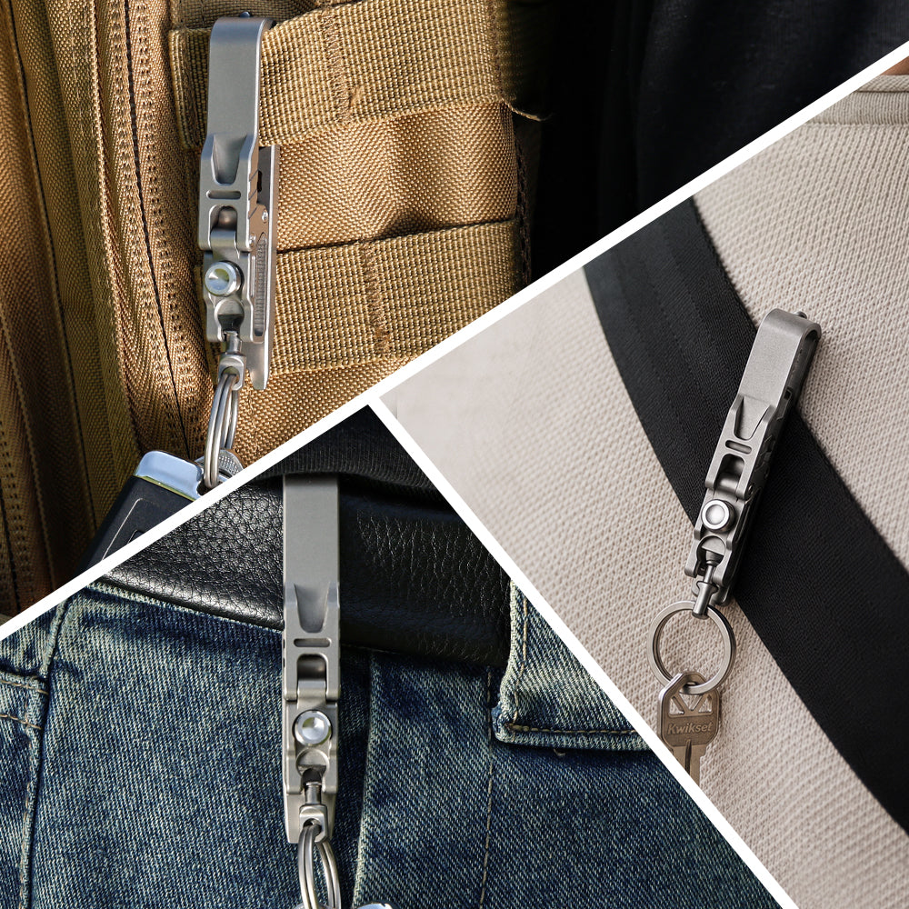 K-Smart X: A Refined Titanium EDC Belt Buckle Toolkit System
