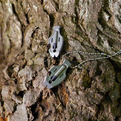 The Flounder 1.0: Titanium Multitool Pendant For EDC