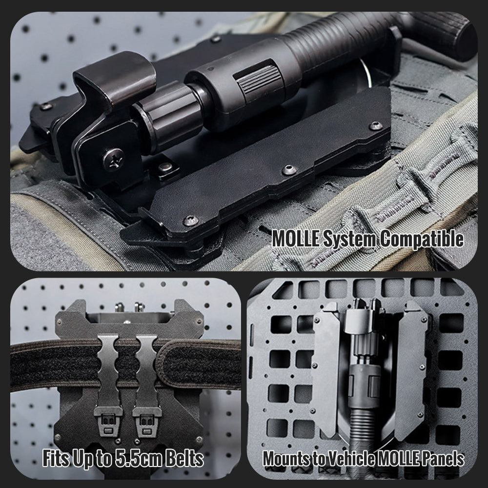 Telescoper – Collapsible Tactical Shovel For Camping, Survival & Emergency