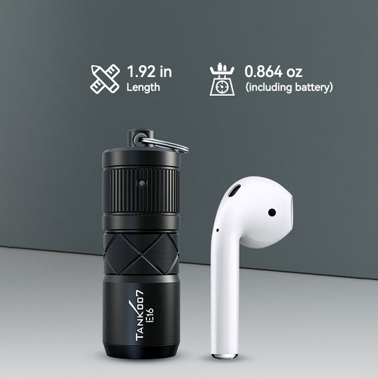 Mini Magnetic LED Flashlight: Direct Charging,Adjustable Focus, Ultra-Portable Light