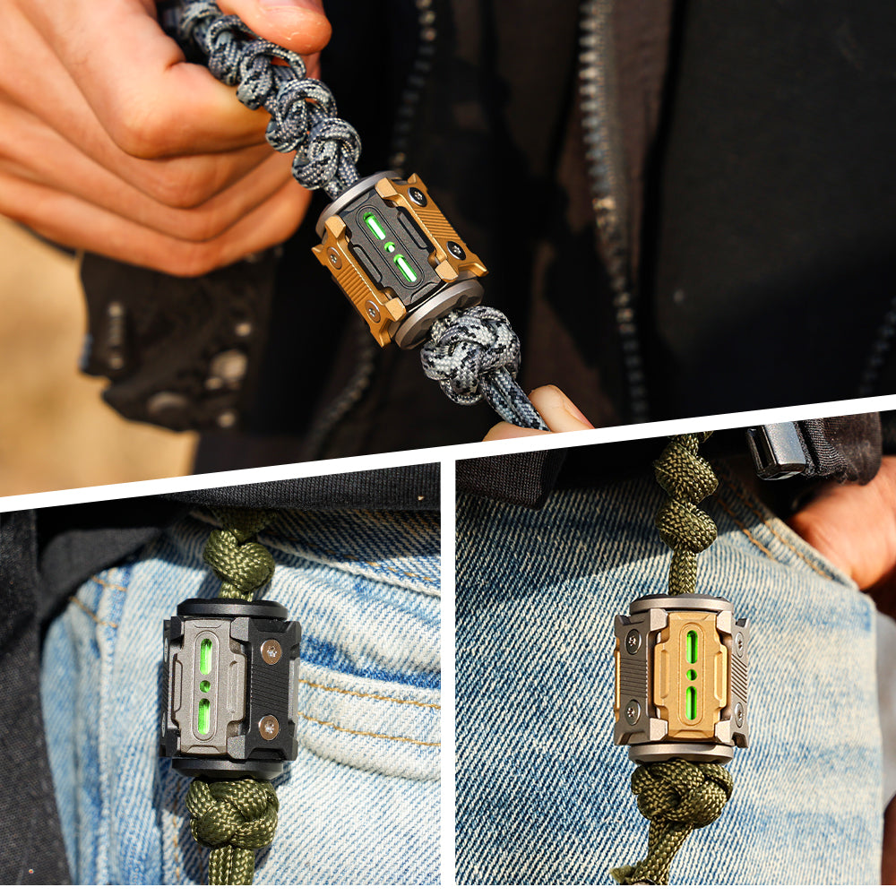 TiSpinx II: A Modular Titanium EDC Spinner Pendan