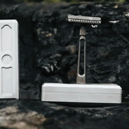 ModuRazor V2 - Portable Travel-Ready Titanium Razor