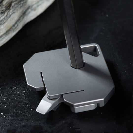 HexCore Ti— Precision Titanium Pocket Multi-Tool