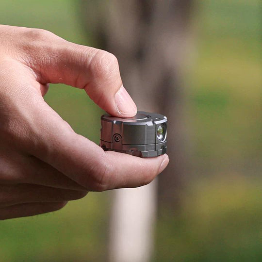 Mag-Dot - Magnetic Titanium Mini EDC Flashlight & Fidget Toy