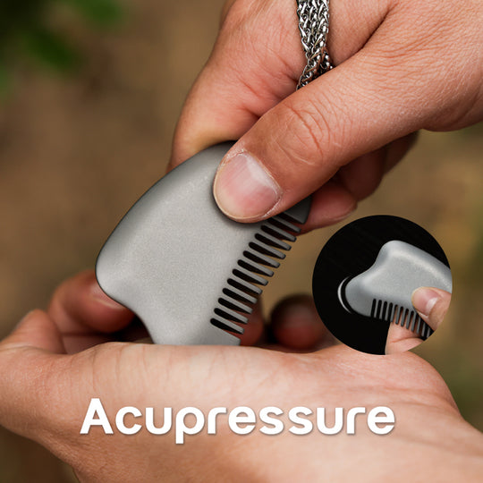 PebbleTouch: The Portable Titanium Muscle Scraper for Relief