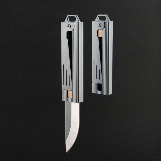 Gravity Flick – Tactical D2 Steel EDC Knife with Aluminum Handle