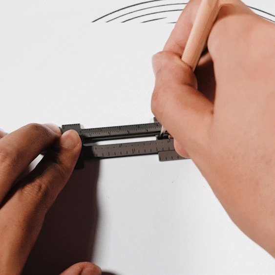 AllPro Ruler G2|Titanium EDC Measuring Tool That Does It All