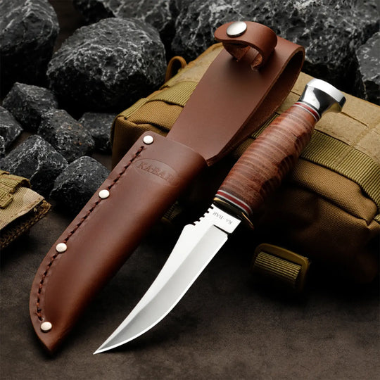 Willow Fixed Blade: 3.2oz Lightweight Outdoor Knife with Belt Sheath
