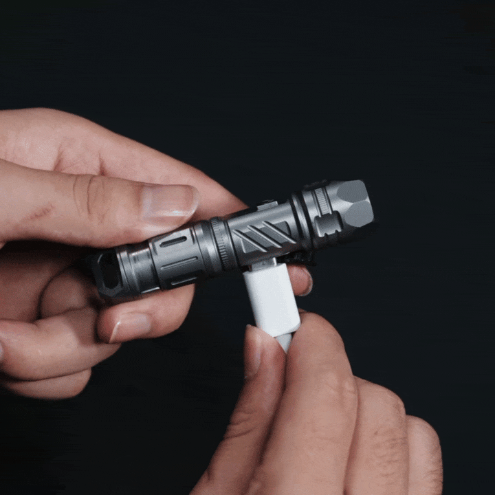 TiScope - The Compact Titanium Zoom Light for Everyday Carry