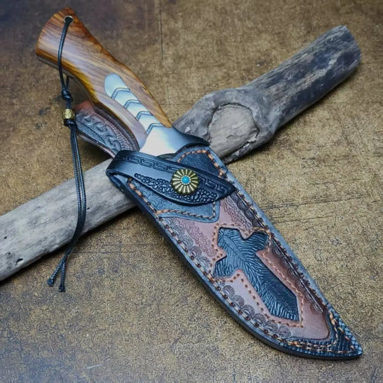 ZenGuard- Damascus Ironwood Chef Knife