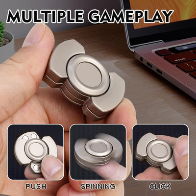 TripleFlow：3 in 1 Metal Fidget Toys