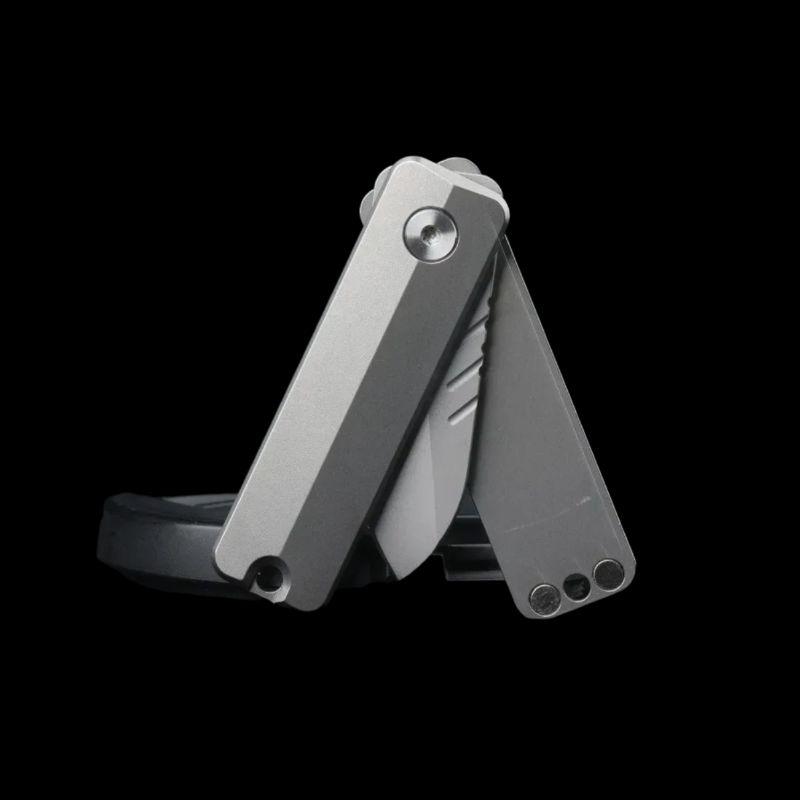 TiSpin Blade — Titanium Magnetic Fidget Utility Knife