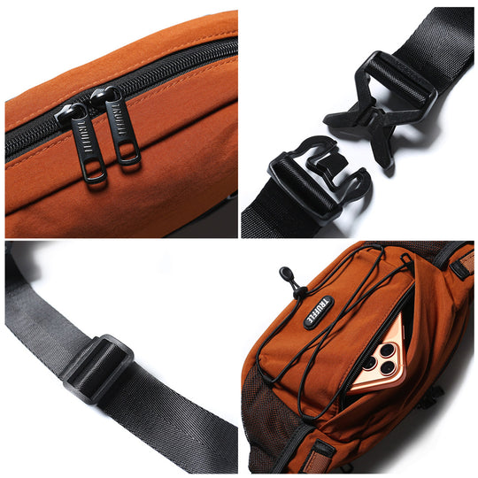 RideSling– Large-Capacity Cycling Chest Bag For Commuting, Travel & Daily Carry.