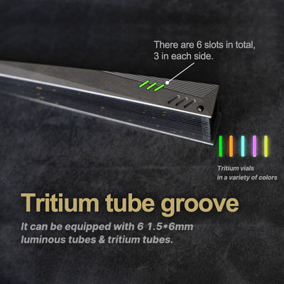 The Galaxy: Titanium EDC Kung Fu Folding Fan// Emergency Tool