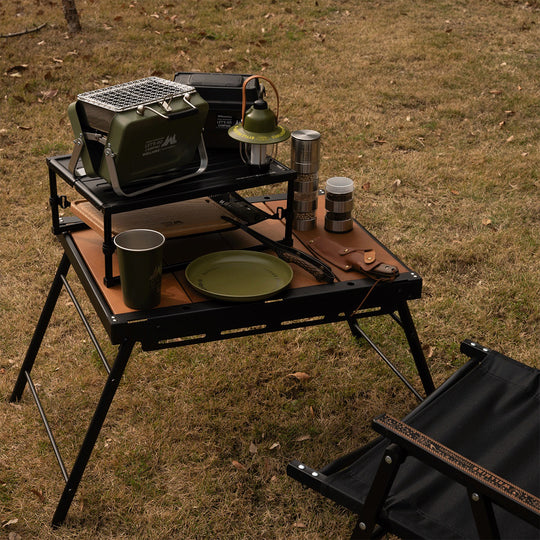 FoldFlame – Foldable Mini BBQ Grill For Camping, Picnics & Outdoor Cooking