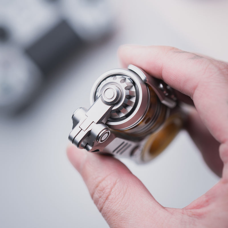 Titanium Keychain Fidget Sinian-Style Titanium Fidget Toy | Inspired by GoBiggeR Design – Edctitan
