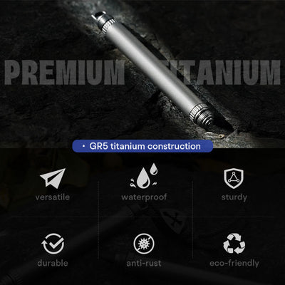 The Mantis Pen: Titanium 4-in-1 Multi-Tool