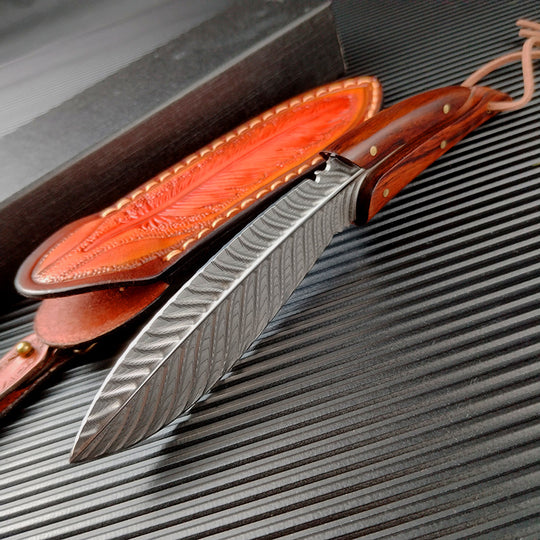 Plumepierce : Handmade Stainless Steel Utility Knife
