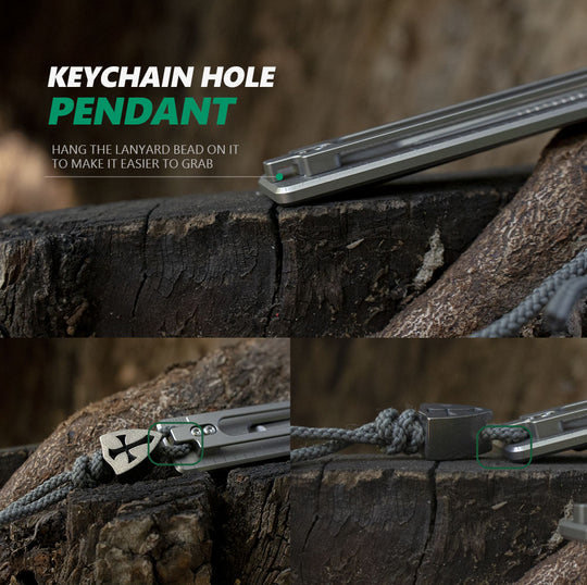 The BookBond Pen: Titanium Multitool Bookmark