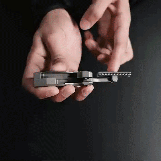 FoldRazor: A Titanium Folding Razor Inspired by EDC Tool