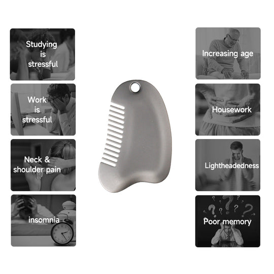 PebbleTouch: The Portable Titanium Muscle Scraper for Relief