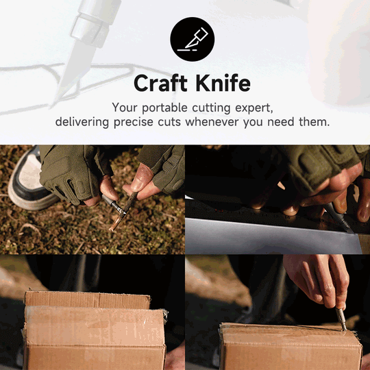 DartInk – Quick-Release Titanium Mini Pen & Knife