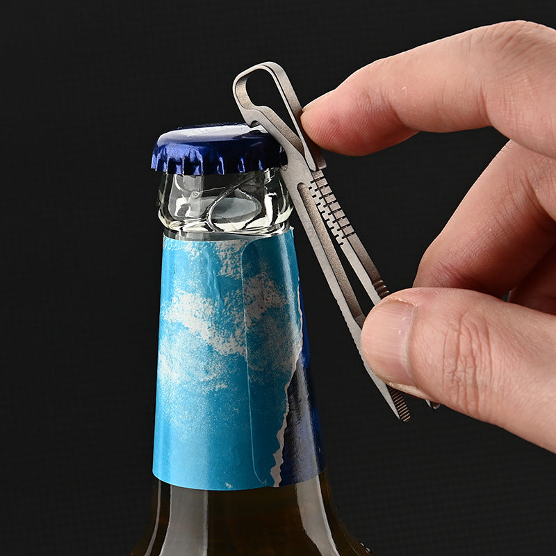 ADD-ONS: Titanium Mini Multi-Tool Tweezer