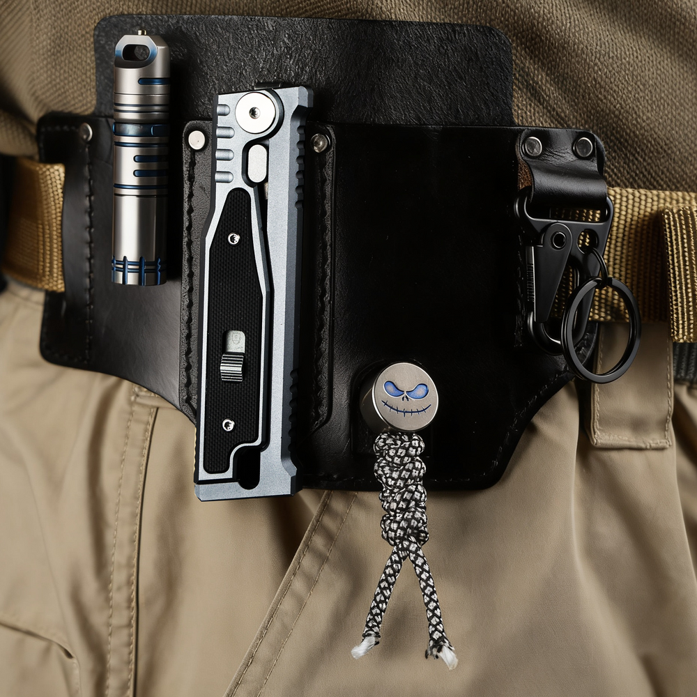 50% OFF-Limited Holiday Edition! Gravity Knife+Pendant+Flashlight+Sheath