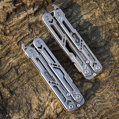 BladeWing: Titanium Butterfly Trainer Knife