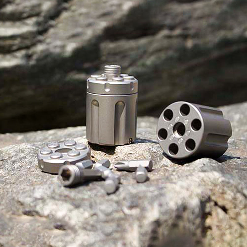 The Revolver - Titanium EDC Screwdriver Fidget Toy – Edctitan The Revolver - Titanium EDC Screwdriver Fidget Toy – Edctitan