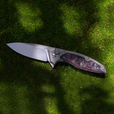 The Scarab Knife: Ti Handle & M390 Blade