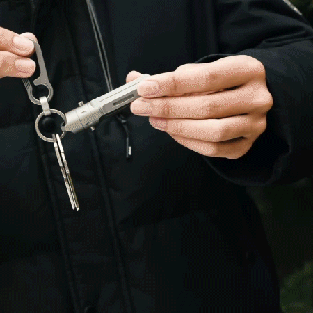 Vaultik - Magnetic Quick-Release Titanium EDC Capsule